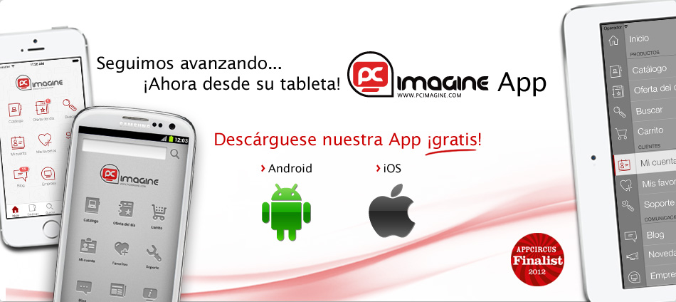 Aplicacion movil PC Imagine